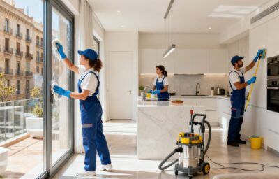 Cómo elegir la mejor empresa de limpieza a fondo en Barcelona